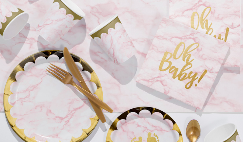Oh Baby-Themed Baby Shower Favors, Decorations & Supplies